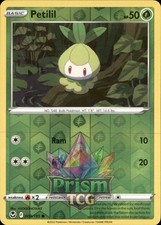 Petilil 9/195 Common Reverse Holo Silver Tempest Pokemon