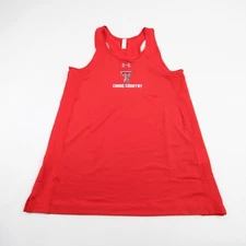 Texas Tech Red Raiders Under Armour Sleeveless Shirt Women's Red Used