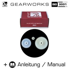 Tacho Zahnräder für Dreiteiligen Elektronischen Antrieb mit 48x17 SET