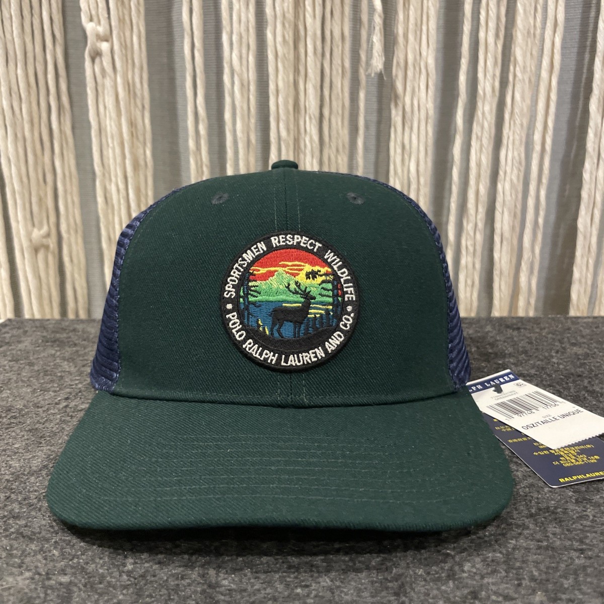 Polo Ralph Lauren Sportsman Respect Wildlife Snapback Trucker Hat