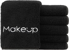HOMEXCEL Makeup Remover Cloth 6 Pack,Premium Washable Soft 13x13 Inch Facial Cle