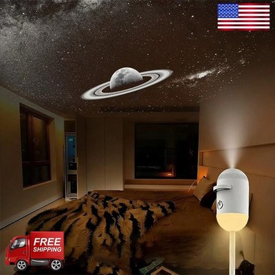 Starry Sky Aurora Galaxy Projector Night Light HD 360° Rotating LED Mood Lamp