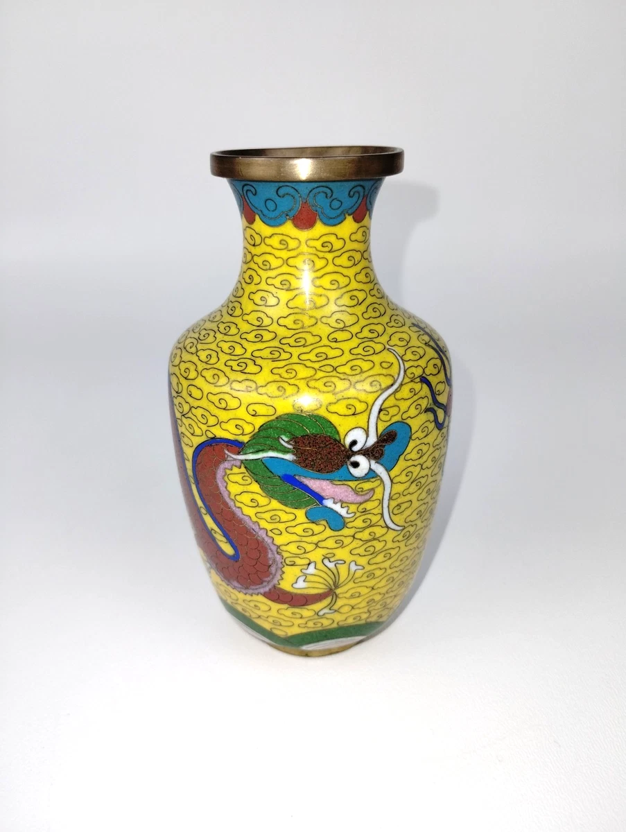 黄色1900-1940 中国古董花瓶| eBay