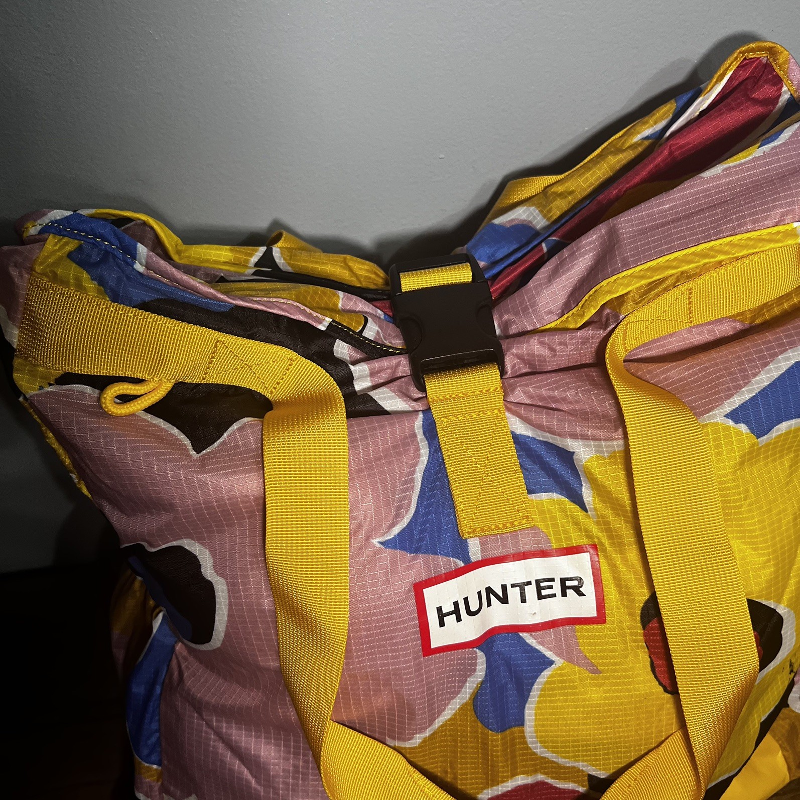Hunter Exploded Logo Ripstop Packable Tote Multic… - image 15