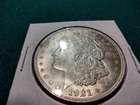 1921 Morgan Silver Dollar AU/UNC with Great Details Nice Coin See Pics