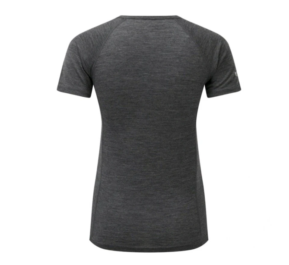 DHB Women's Merino Short Sleeve Base Layer (M_150) T-Shirt Grey - UK10-14 RRP£40 - image 2 of 3