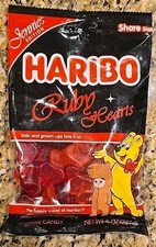 Haribo x Jennie Ruby Hearts (Jennie’s Edition) Share Size 8oz – Brand new sealed