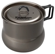 Evernew Titanium Tea Pot 800 - Lightweight, Durable Camping & Backpacking Kettle