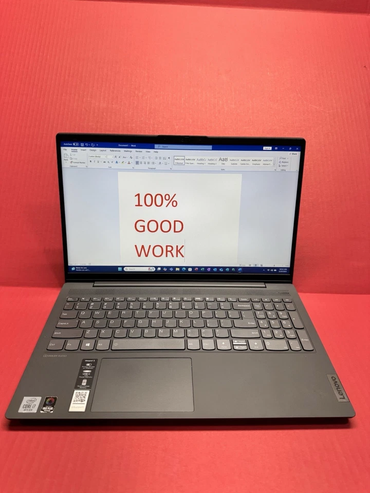 Lenovo IdeaPad 5 15IIL05 15.6" FHD 1080P 10th i7-1065G7 16GB 512GB SSD Win11pro Foto 3 de 4