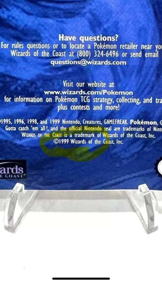 Pokemon Trading Card Game RULES ORIGINAL Regelbuch - 1999 WOTC - PACKFRISCH NEU!* - Bild 3 von 3