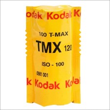 Kodak Tmax 100 Iso Black  White 120 Medium Format Film