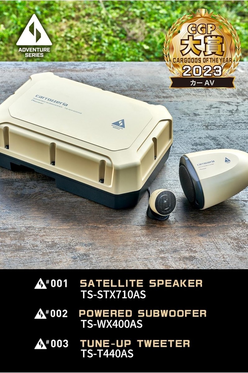 Pioneer Carrozzeria TS-WX400AS Adventure Series Powered Subwoofer