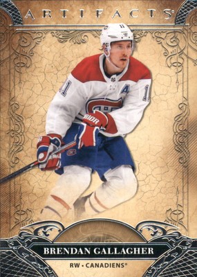 2020-21 Artifacts #49 Brendan Gallagher - HKY