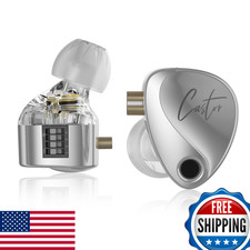 KZ Castor Harman Bass IEM Dual Dynamic Drivers Tunable HiFi In-Ear Monitor