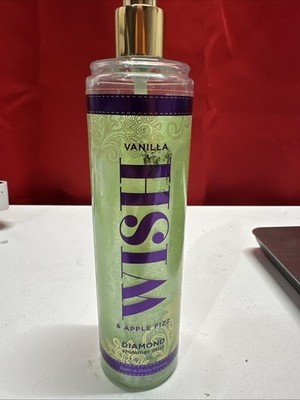 BATH AND BODY WORKS VANILLA WISH & APPLE FIZZ BODY MIST 8 FL OZ