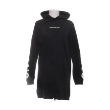Calvin Klein Jeans, Kapuzenkleid, Größe: M, Schwarz, Baumwolle, Einfarbig #9vn