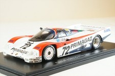 Spark 1/43 Porsche 962C #72 1988 Le Mans 24h 11th Place Yver Lassig Wood S9874