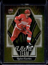 2024-25 Upper Deck Fleer Ultra Dylan Larkin Team Gold #/10 Red Wings