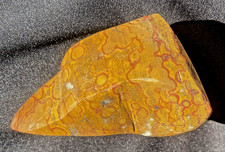 MORGAN HILL POPPY JASPER ORBY COLORFUL OPENED NUGGET 98 GRAMS or 3.4 Oz's