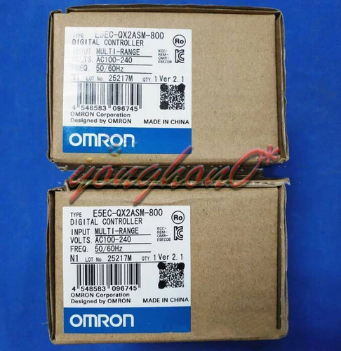 New One Omron E5EC-QX2ASM-800 100-240VAC Temperature Controller