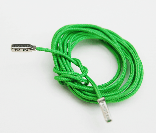 Gen. Pandora Green Fabric String Braclet/Lariat/Necklace 390961CGN-100 - retired - Picture 2 of 2