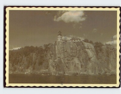 Postcard Split Rock Lighthouse Minnesota USA