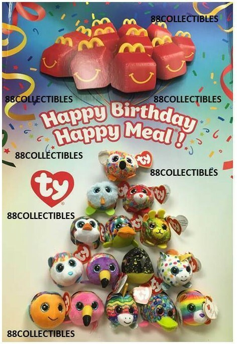 MCDONALDS 2019 TY HAPPY BIRTHDAY - COMPLETE SET OF 36 | eBay