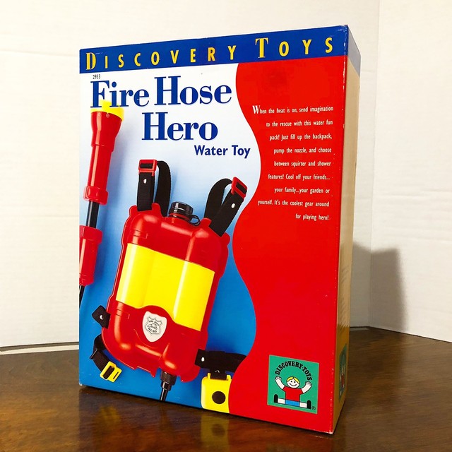 DISCOVERY TOYS Fire Hose Hero "Water Toy" New In Box eBay