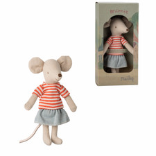 Maileg Sister mouse, Big sister Free Shipping