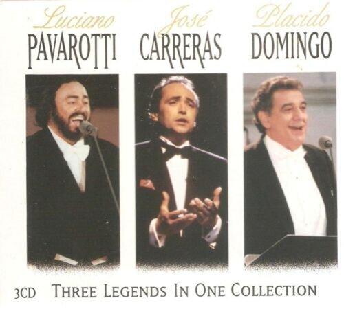 Three Legends in One Collection New Pavarotti, Domingo, Carreras CD 2000