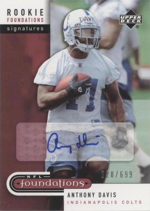 2005 Upper Deck NFL Foundations Anthony Davis #203 - 1 of 2
