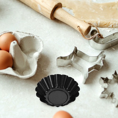 Moldeador Bibingka Filipino Ensaymada Cupcake Tarta Sartenes Muffin Taza para Hornear 12 Piezas - Imagen 9 de 12