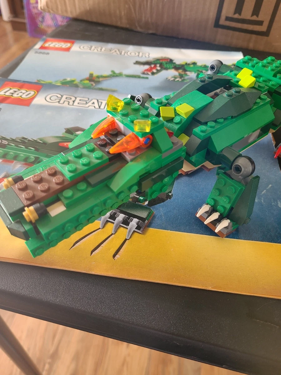 Lego Creator 3 In 1 Ferocious Creatures Not Complete WITH INSTRUCTIONS | eBay