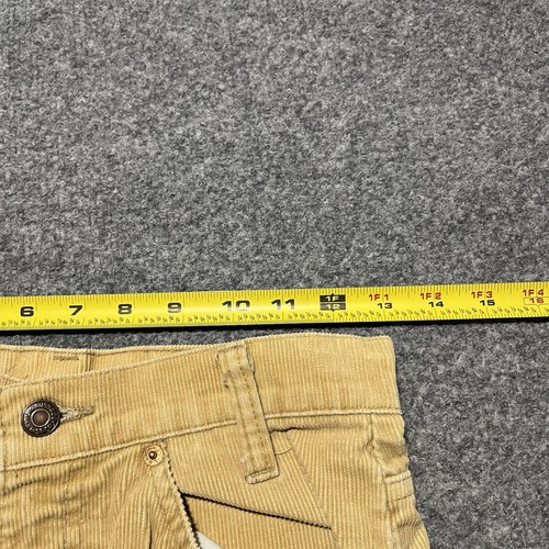 Vtg Levis Corduroy Pants Womens 23x32 Student 716-1523 Tan 80s Made In USA - Picture 6 of 14
