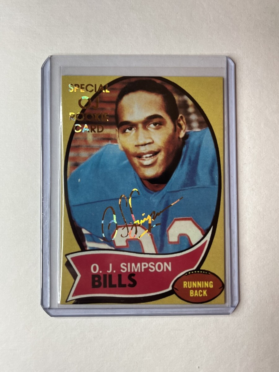 O.J. Simpson Special MUGSHOT Rookie Card #150 SUPER RARE!!! | eBay