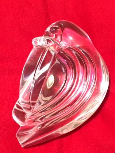 Vintage Steuben Toucan crystal glass Bird Paperweight Figurine