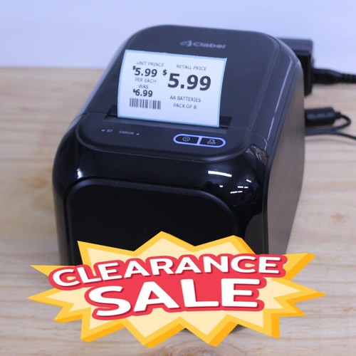 NUOVA stampante termica USB etichette/ricevute 600 etichette GRATUITE controllo inventario codice a barre