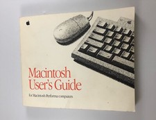 Vintage 1993 Apple Macintosh User's Guide for Macintosh Performa 030-4693-A F6.1
