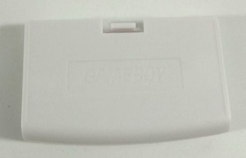 Cache pile Blanc Battery cover White pour Game Boy Advance Neuf - Imagen 1 de 1