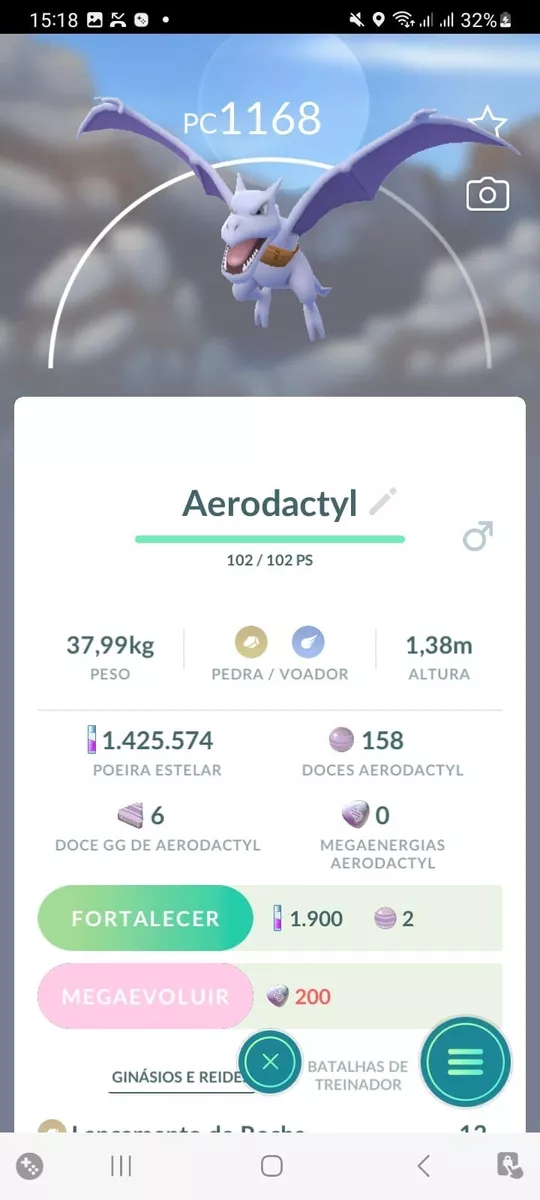 Aerodactyl - Pokemon Go