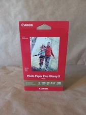 Canon Plus Glossy II PP-301 Inkjet Print Photo Paper - 100 Sheets
