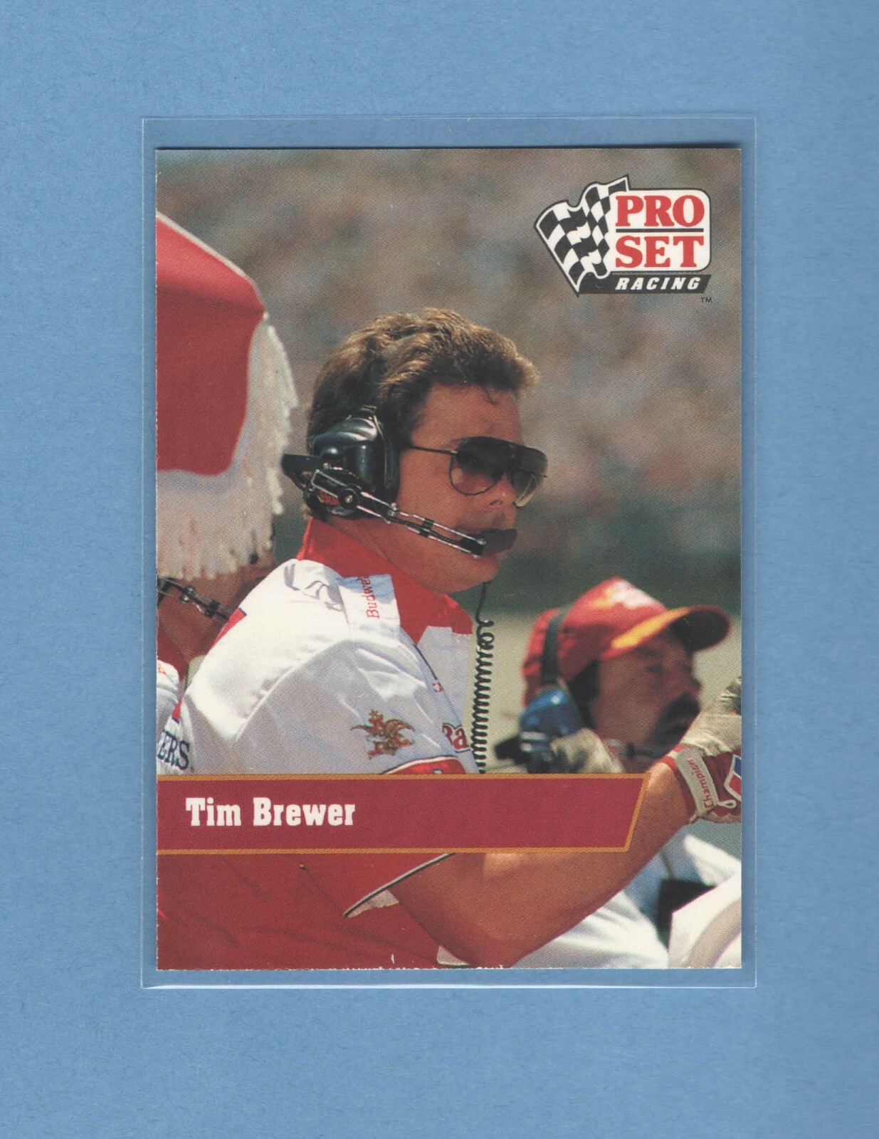 1991 Pro Set - #35 - Tim Brewer - Junior Johnson & Associates | eBay