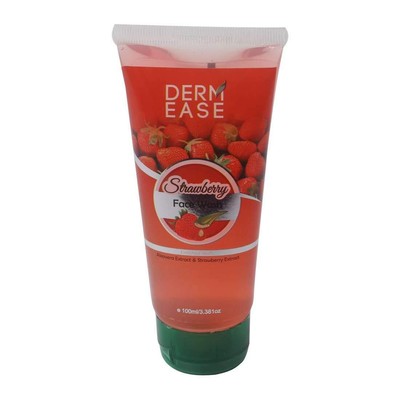 Derm Ease Strawberry Face Wash For Glowing And Nourishes Skin 100ml