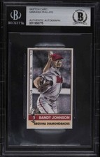 Randy Johnson HOF Original Art Sketch Card Arizona Diamondbacks 1/1 BAS