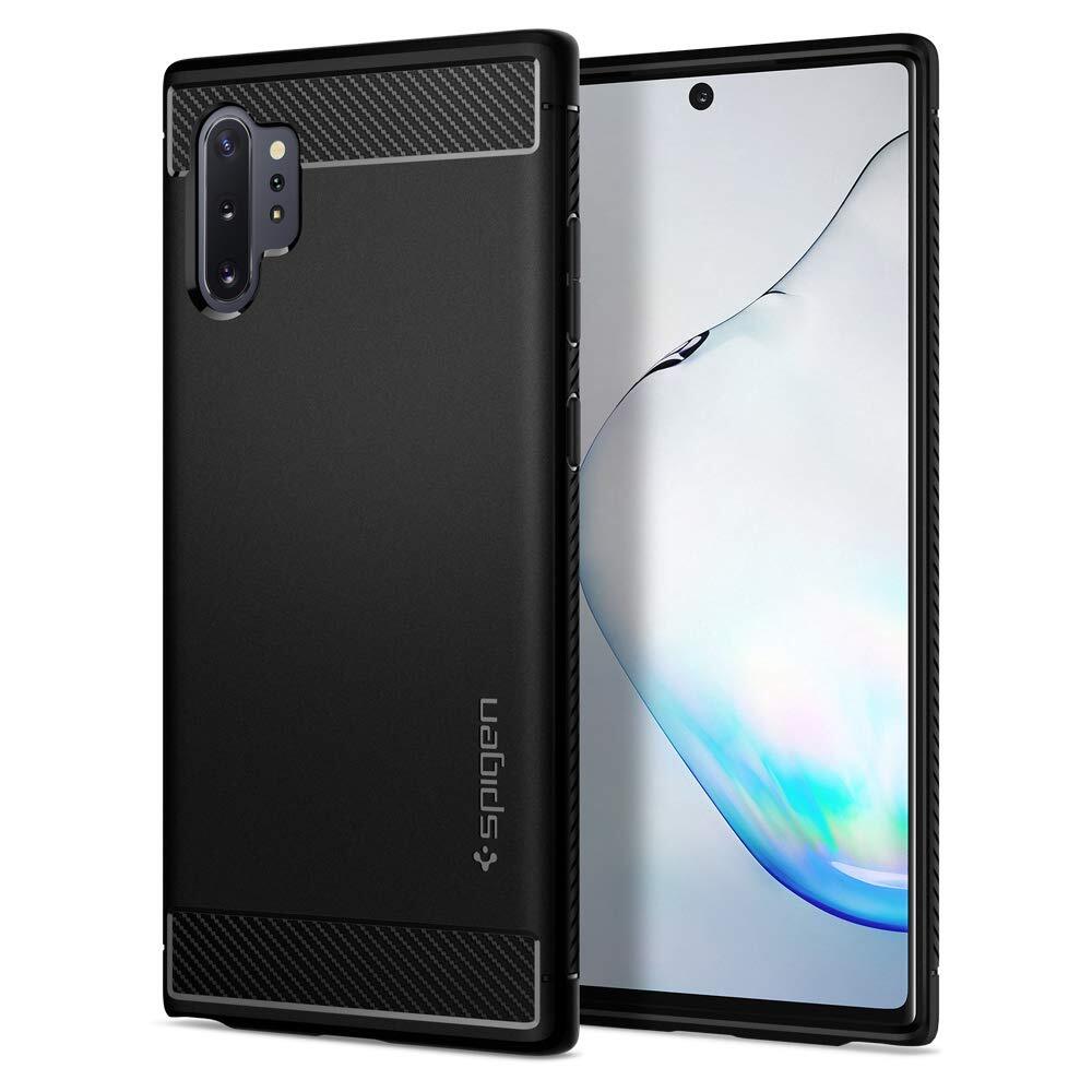 Spigen Cover Note 10 Plus Rugged Armor Compatibile con Note 10 Plus Cover Cus...