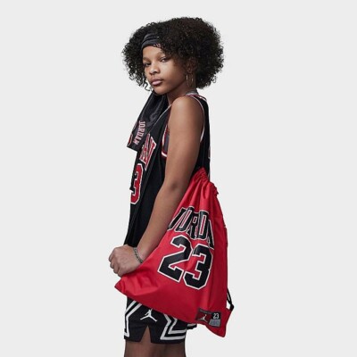 Air Jordan Nike Red /Black Sackpack Gym Jumpman Bag Flight 9A0757-R78