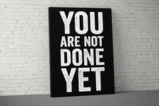 Motivational Quote Canvas - Inspirational Office Decor Poster