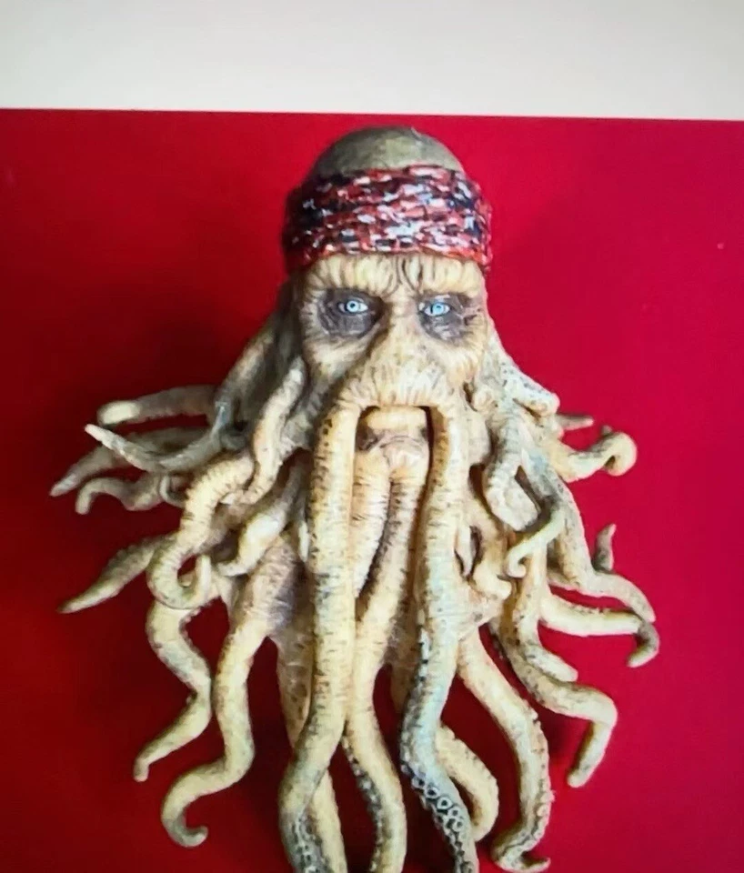 1/6 杰作戴维·琼斯加勒比海盗头像雕塑人偶 HT MMS52 — 第 3/4 张图片