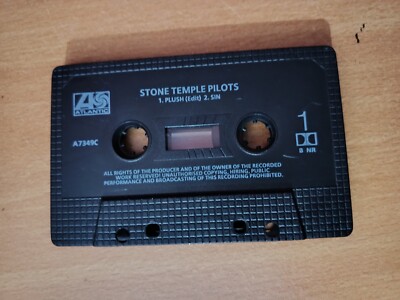 1993 STONE TEMPLE PILOTS CASSETTE TAPE CASETE SINGLE PLUSH SIN ATLANTIC A7349C
