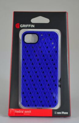 Griffin FlexGrip Punch, iPhone 5 Hülle, Blau